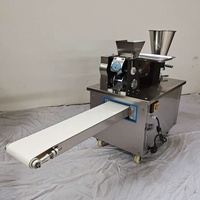 Machine automatique de remplissage de raviolis en acier inoxydable, machine à samosas et empanadas, machine à rouleaux de printemps, avec convoyeur à double alimentation