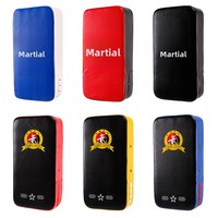 Cibles de pied carrées en polyuréthane souples et légères, robustes, pour l'entraînement en arts martiaux, boxe et Muay Thai pour adultes et enfants