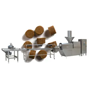 Factory supply Cat Food Machine Animal Feed Pellet Machine Full Automatic Dry Cold Press Dog Food Machine