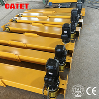 Chariot d'extrémité de grue à charge lourde à dimensions personnalisées avec groupe de roues de déplacement pour grue de pont d'usine