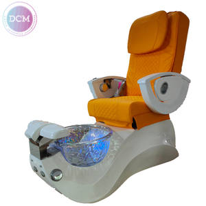 Weiße Pediküre Stühle Moderne Schönheits salon Möbel für Nagel Tech Fuß Spa Massage Pedi Espa Stuhl - Product Image 3