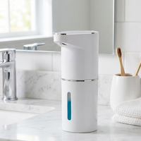 Distributeur de savon liquide mural automatique étanche avec capteur pour hôtel et salle de bain