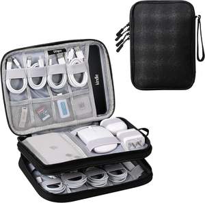 Free sample Lacdo Electronics Organizer Travel Case, Travel <b>Bag</b> Cable Organizer for Essentials, Water Resistant <b>Tech</b> Accessories - Product Image 1