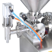 DUOQI G1WTD-50-500ML Remplisseuse de pâte et de liquide à piston semi-automatique à petite tête pneumatique à bas prix