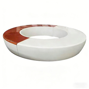 Bancas Públicas para Todo Clima con Maceteros Integrados para Estadios Deportivos y Zonas de Ocio Exteriores - Product Image 1