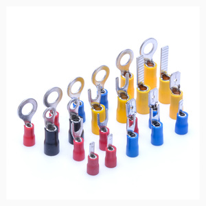 Connecteurs à anneau rond de type TO-JTK de la série RV, attaches de câble pré-isolées en nylon PVC, bornes en cuivre et laiton - Product Image 6