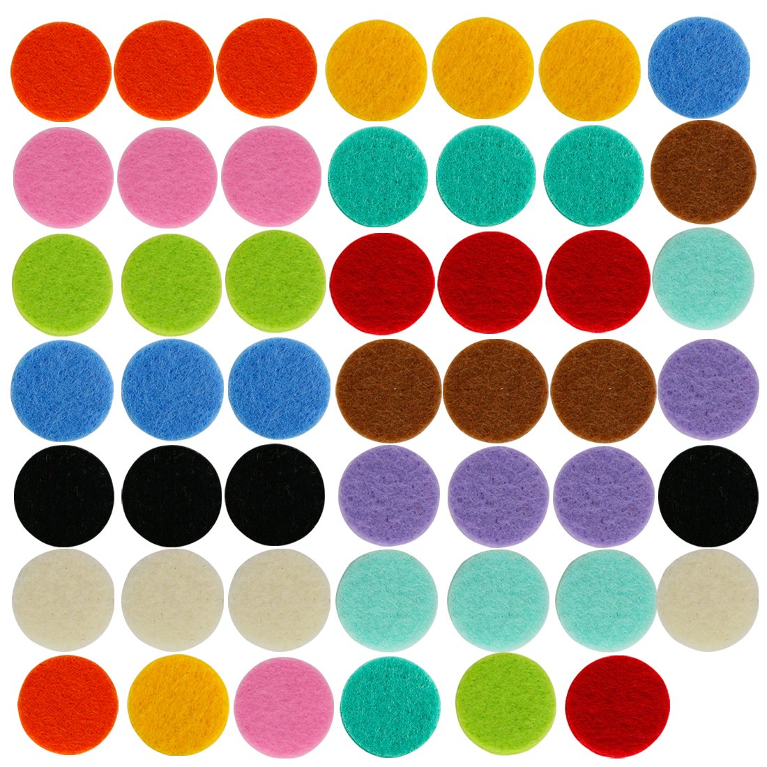 art and craft supply die cut thick random colored diy crafts projects wool felt circles for scrapbooking craft embellishments