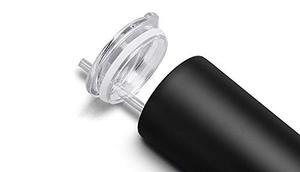 Termo de Acero Inoxidable Negro, Hermético, Aislado, Portátil y de Gran Capacidad para Oficina y Actividades al Aire Libre - Product Image 3