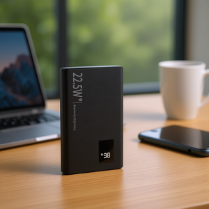 Banco de energía portátil de 10000mAh con carga rápida de 22.5W, PD QC 3.0, pantalla LED para iPhone, batería externa. - Product Image 2