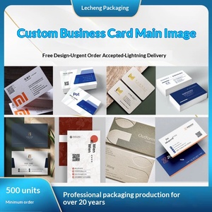 Tarjetas de Visita de Papel Mate Personalizadas, Impresas por Ambos Lados, con Forma de Avión y Bronceado, para Uso en Exposiciones, con Embalaje en Carpetas - Product Image 3
