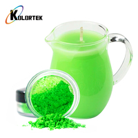 Pigment fluorescent Kolortek pour caoutchouc, poudre néon pour bougies, teinture pour tissu, pigment fluorescent en poudre
