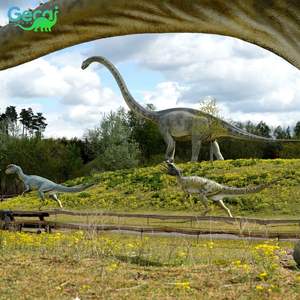 Modelo de Dinosaurio Animatrónico Robótico para Parque de Atracciones Gecai, de Resina, Tamaño Real, para Exteriores - Product Image 4