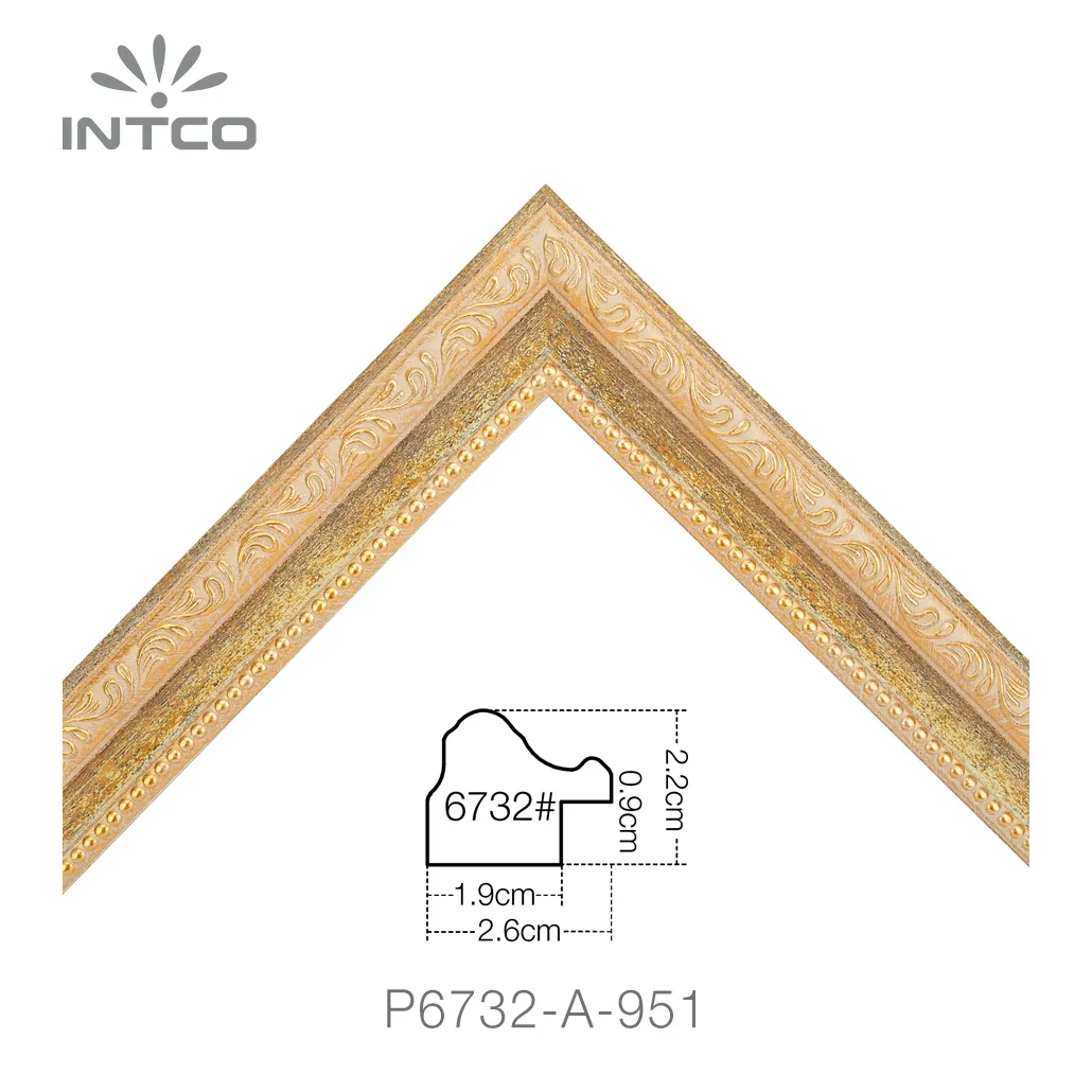 INTCO नई आगमन फैक्टरी मूल्य सजावटी सील क्लासिक पेंटिंग कला फोटो तस्वीर पुनश्च मोल्डिंग फ्रेम