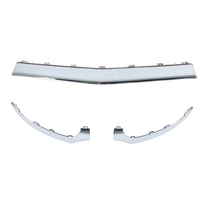 NUEVO Parachoques delantero Moldura de cromo inferior Embellecedor plateado OE #2188851574 2188851674 2188851774 para <span class=keywords><strong>CLS</strong></span> W218 C218 <span class=keywords><strong>X218</strong></span> 2015 2016 2017 - Product Image 1