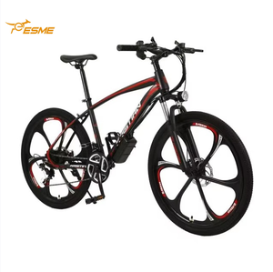 Bicicleta Eléctrica de Montaña ESME de 26 Pulgadas con Ruedas de Magnesio de 3 Radios, Motor de 250W, Batería de Litio, Frenos de Disco, Bicicleta Eléctrica Todoterreno para Adultos - Product Image 5