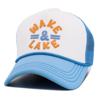 Topi Trucker Desain Custom Puff Printing 2026, Laris Manis, Jaring Belakang, Snapback, Dapat Disesuaikan, Bernapas, Topi Outdoor untuk Unisex