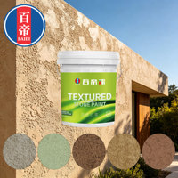 Effets de finition texturée Pierre naturelle luxueuse Pierre décorative élégante en cristal Durable Peinture pour pierre