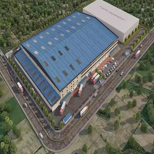 บ้านชายหาดสำเร็จรูปกลางแจ้งบ้านเหล็กโรงงานจีน - Product Image 3