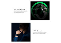 HAYLOU Solar Lite 2 Fitness Tracker con Schermo Touch AMOLED Quadrato, Risposta alle Chiamate, Promemoria Sedentarietà, Lunga Durata della Batteria