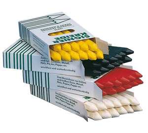 Crayons marqueurs industriels rouges pour bois, usage forestier et pneumatique - Product Image 2