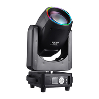 Projecteur de scène professionnel de haute qualité 295W à tête mobile avec bande LED RVB pour DJ, discothèque, fête, concert