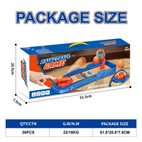 Cibles de tir Lucky Toys pour enfants, jeu de basket-ball d'intérieur, mini terrain de basket-ball en plastique