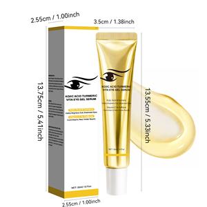 <span class=keywords><strong>Crema</strong></span> Gel Contorno Occhi Cross-border Bear con Acido della Frutta, Curcuma, Vitamina C, Caffeina e Vitamina E, 30ml, Confezione Neutra per Uomo - Product Image 5