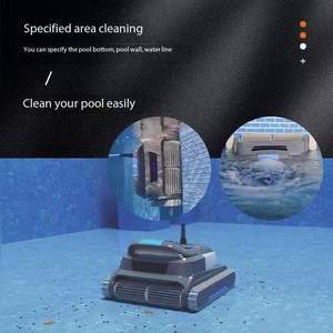 Robot de nettoyage de l'eau de couronne de contrôle automatique de haute qualité économiquement utile aspirateur de piscine en plastique prix de sortie compétitif - Product Image 3
