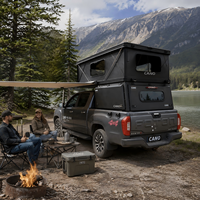 Sistema Universal de Cama para Camioneta, para Acampar al Aire Libre, Aventuras y Viajes de Larga Distancia