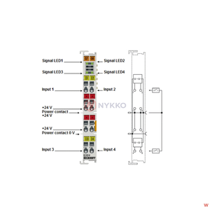 Beckhoff Original EL1014 EtherCAT-Anschluss 4-Kanal-Digitaleingang für industrielle Automatisierung 24 V DC - Product Image 3