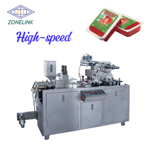 Máquina de envasado DPP 80 <span class=keywords><strong>PLV</strong></span> y de blíster de aluminio para aceite de oliva, queso, miel, mantequilla, mermelada y chocolate - Product Image 1