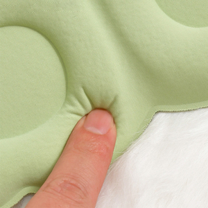 Nouveau <span class=keywords><strong>Masque</strong></span> de Sommeil 3D Nuage en Soie Glacée, Respirant et Léger, avec Estampage Doré, Protection des Cils - Product Image 5