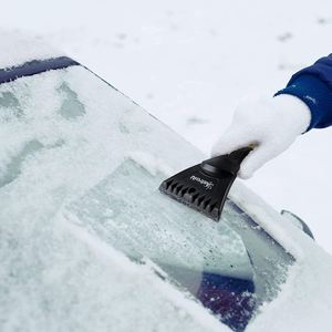 Cepillo para nieve y raspador de hielo desmontable con mango ergonómico de espuma para coches, camiones, SUV (ABS resistente, cepillo de PVC) - Product Image 4