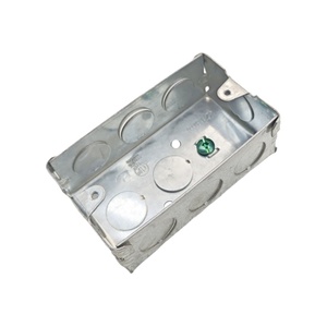 Anita ant2018 thép mạ kẽm 4x2 1/4 kim loại tiện ích Hộp rút ra phong cách 1-1/2 sâu ngã ba chuyển đổi hộp điện hộp tiện dụng - Product Image 2