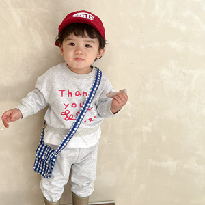 Usine personnalisée vêtements pour <span class=keywords><strong>nouveau</strong></span>-<span class=keywords><strong>né</strong></span> bébé 2 pièces ensembles <span class=keywords><strong>de</strong></span> jogging enfants bébé vêtements ensembles garçons - Product Image 6