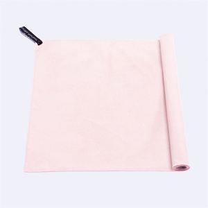Serviette de sport en microfibre gaufrée avec logo brodé personnalisé - Légère, portable, séchage rapide, rafraîchissante, unie, pour adulte - Product Image 4