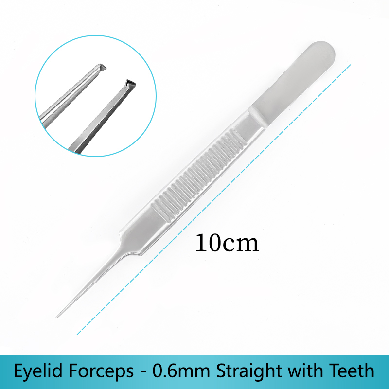 Edison Plastic Surgery Forceps 0.6 Serrated