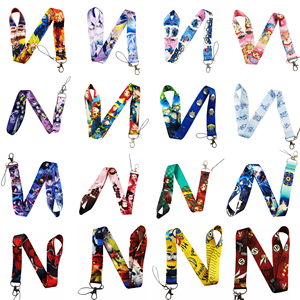 Lanière <span class=keywords><strong>de</strong></span> <span class=keywords><strong>cou</strong></span> en polyester imprimée sur mesure pour <span class=keywords><strong>porte</strong></span>-<span class=keywords><strong>badge</strong></span>, cartes d'identité, clés et téléphones – Vente en gros - Product Image 1