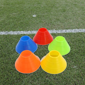 Mini 9cm PE Sports Football Formation Disque Cônes Marqueurs D'agilité Doux pour Enfants et Jeunes Fitness Pratique Équipement De Football - Product Image 1
