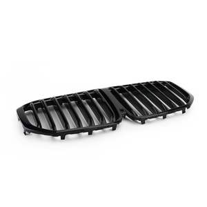 Rejilla de entrada de aire del parachoques delantero para BMW X7 G07, negra, de una o dos líneas, de plástico ABS, pieza de mejora para reequipamiento. - Product Image 2