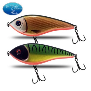 Jerk Bait 100mm 30/35g ad affondamento lento per la pesca in acqua salata, per spigola, musky, luccio, slider, <span class=keywords><strong>esca</strong></span> artificiale, attrezzatura da pesca. - Product Image 4