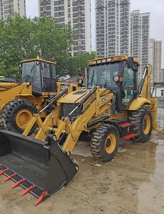 Chargeuse-pelleteuse JCB 3CX d'occasion, chargeuses d'occasion d'origine, vente chaude pour l'agriculture et l'industrie, avec accessoire tarière, certifiée CE - Product Image 1