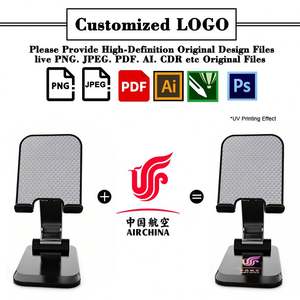 New Adjustable Phone <b>Holder</b> for Mobile Phone <b>Tablet</b> Computer Desktop Thick Case Friendly Phone <b>Holder</b> with Personal Custom Logo - Product Image 4