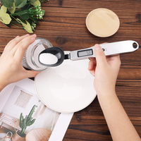 Balance de cuisine en acier inoxydable réglable de vente chaude cuisson cuillère à mesurer numérique affichage LCD balance électronique de poids des aliments