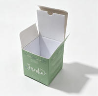 Emballages pliables écologiques personnalisés pour bougies, en carton recyclé biodégradable avec pelliculage mat - Vente en gros pour cadeaux et artisanat