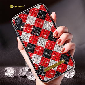 Nuovi Prodotti 2019: Cover <span class=keywords><strong>per</strong></span> iPhone XS MAX con Design Unico 'Shock Eyes' <span class=keywords><strong>per</strong></span> Donna e Ragazza, Motivo a Griglia - Product Image 3