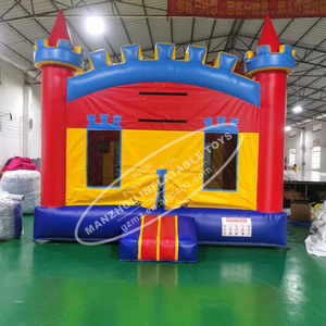 Château <span class=keywords><strong>gonflable</strong></span> de maison médiévale classique multicolore de rebond à vendre - Product Image 2