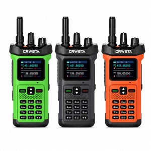 Radio Bidireccional Analógica de Doble Banda VHF/UHF CRWSTA GX-8500, Walkie Talkie Portátil de 20W de Potencia y Largo Alcance, Transceptor HF - Product Image 1