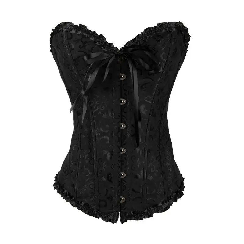 Ecoparty SEXY BURLESQUE CORSETTO IN RASO