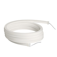 Bande lumineuse LED néon flexible en cuivre à éclairage frontal 1510, AC 24V, IP67, bleue, pour usage intérieur/extérieur